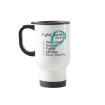 Fight Like a Girl Definition - Cervical Cancer Mugs