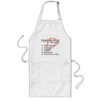 Fight Like a Girl Definition - Endometrial Cancer Aprons