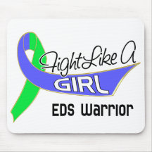 Fight Like A Girl EDS 25.4 Mouse Pad
