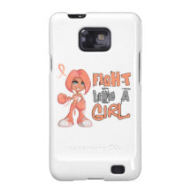 Fight Like a Girl Endometrial Cancer 42.8.png Samsung Galaxy S2 Case