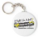 Fight Like A Girl Endometriosis 19.1 keychains