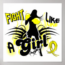 Fight Like A Girl Endometriosis 35.8 Poster