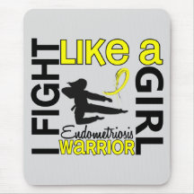 Fight Like A Girl Endometriosis 3.2 Mousepads