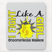 Fight Like A Girl Endometriosis 8.2 Mousepad