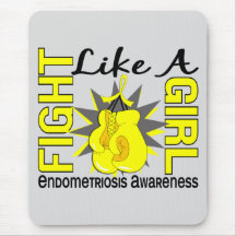 Fight Like A Girl Endometriosis 8.3 Mouse Pad