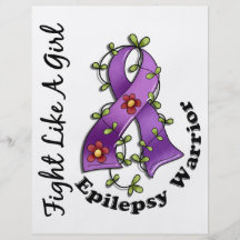 Fight Like A Girl Epilepsy 29.4 Flyers