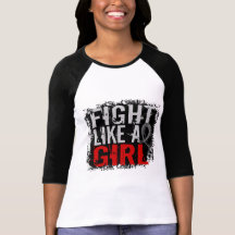 Fight Like a Girl Juvenile Diabetes 31.8 Tee Shirts