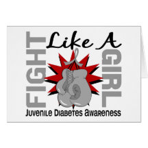 Fight Like A Girl Juvenile Diabetes 8.3 Cards