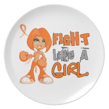 Fight Like a Girl Kidney Cancer 42.8.png Party Plates