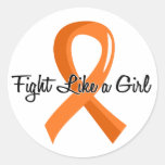 Fight Like A Girl Leukaemia 41.8 Sticker