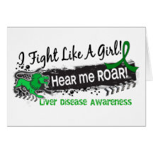 Fight Like A Girl Liver Disease 19.1 Cards