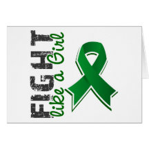 Fight Like A Girl Liver Disease 28.8 Card
