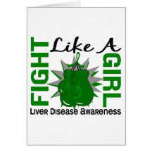 Fight Like A Girl Liver Disease 8.3 Cards