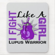 Fight Like A Girl Lupus 8.2 Mousemat