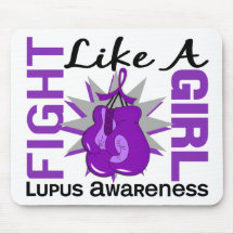 Fight Like A Girl Lupus 8.3 Mousepad