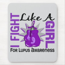 Fight Like A Girl Lupus 8.5 Mousepads