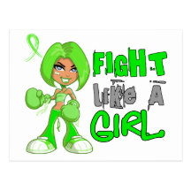 Fight Like a Girl Lymphoma 42.8.png Postcard