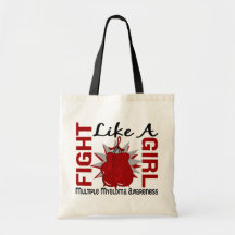 Fight Like A Girl Multiple Myeloma 8.3 Bag