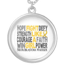 Fight Like A Girl Neuroblastoma 23.4 Custom Jewelry
