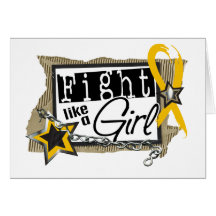 Fight Like A Girl Neuroblastoma 24.8 Card