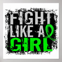 Fight Like a Girl Non-Hodgkin's Lymphoma 31.8 Poster