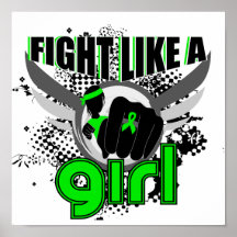 Fight Like A Girl Non-Hodgkin's Lymphoma 33.8 Posters