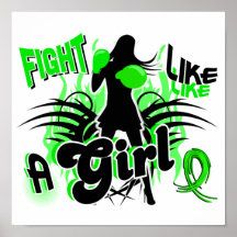 Fight Like A Girl Non-Hodgkin's Lymphoma 35.8 Poster