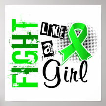 Fight Like A Girl Non-Hodgkin's Lymphoma 36.8 Posters