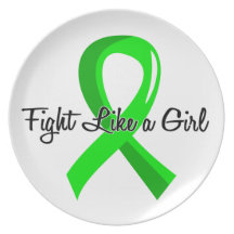 Fight Like A Girl Non-Hodgkin's Lymphoma 41.8 Dinner Plates