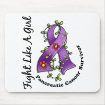 Fight Like A Girl Pancreatic Cancer 29S Mouse Pads