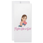 Fight like a Girl rack cards