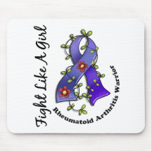Fight Like A Girl Rheumatoid Arthritis 29.4 Mouse Pad