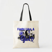 Fight Like A Girl Rheumatoid Arthritis 30.8 Canvas Bag