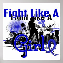 Fight Like A Girl Rheumatoid Arthritis 30.8 Posters