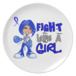 Fight Like a Girl Rheumatoid Arthritis 42.8.png Party Plate
