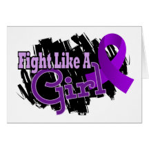 Fight Like A Girl Sarcoidosis 17.8 Greeting Cards
