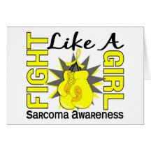 Fight Like A Girl Sarcoma 8.3 Greeting Cards