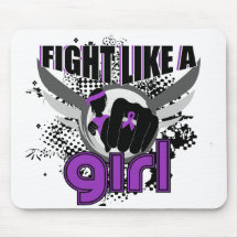Fight Like A Girl Sjogren's Syndrome 33.8 Mousepad