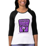Fight Like A Girl Slogan Sign Domestic Violence t-shirts