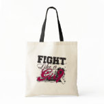 Fight Like a Girl Spray Paint Head and Neck Cancer bags