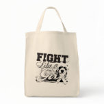 Fight Like a Girl Spray Paint - Lung Cancer bags