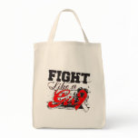 Fight Like a Girl Spray Paint - Oral Cancer bags