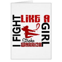 Fight Like A Girl Stroke 3.2 Card