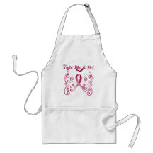 Fight Like A Girl Stylish Head Neck Cancer Apron