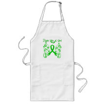 Fight Like A Girl Stylish Kidney Cancer Apron