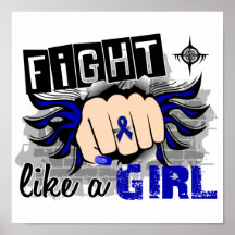 Fight Like A Girl Syringomyelia 27.8 Posters