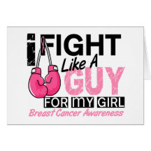 Fight Like A Guy Breast Cancer Cards