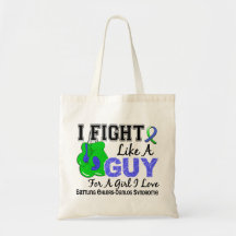 Fight Like A Guy EDS 15 Tote Bags