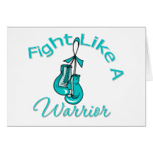 Fight Like A Warrior Ovarian Cancer Cards