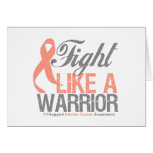 Fight Like a Warrior Uterine Cancer Cards